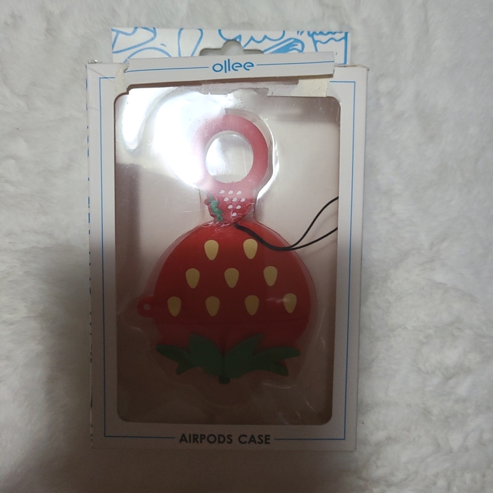 New - Airpod 3rd Generation STRAWBERRY Shaped Case, never used
